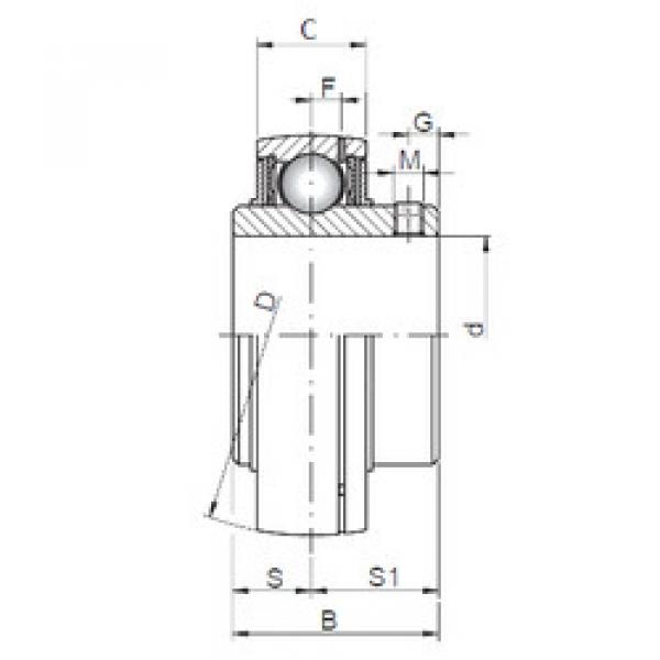 підшипник UC202 CX #1 image