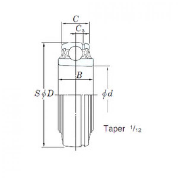 підшипник UK218 KOYO #1 image