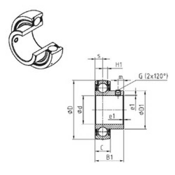 підшипник US202 SNR #1 image