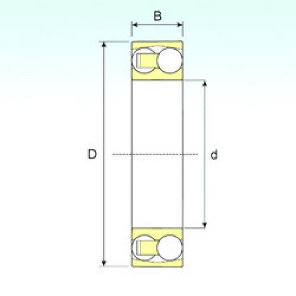 підшипник 2201 TN9 ISB #1 image