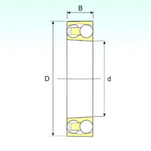 підшипник 2316 K ISB #1 image