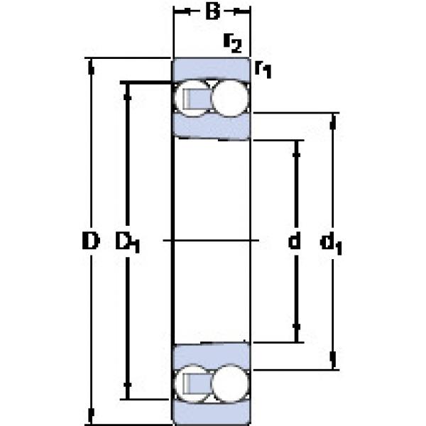 підшипник 2207 EKTN9 SKF #1 image