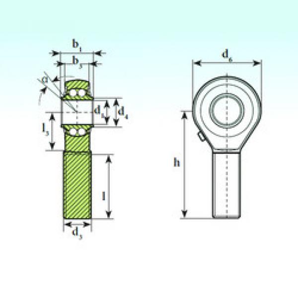 підшипник TSM 20 BB ISB #1 image