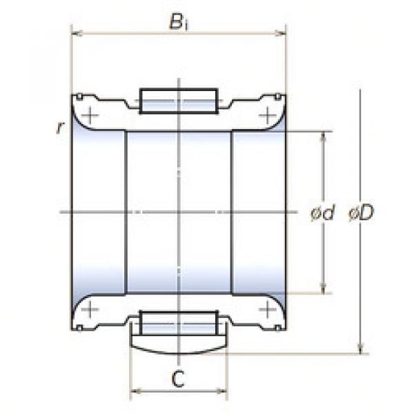 підшипник 110RNPH1803 NSK #1 image