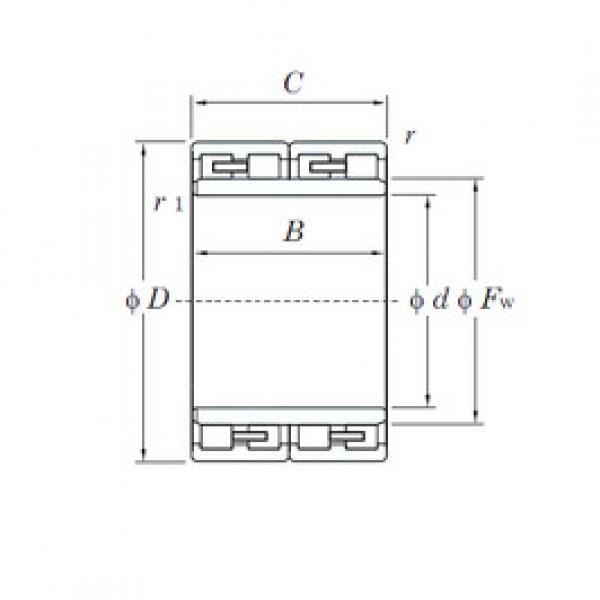 підшипник 20FC1570 KOYO #1 image