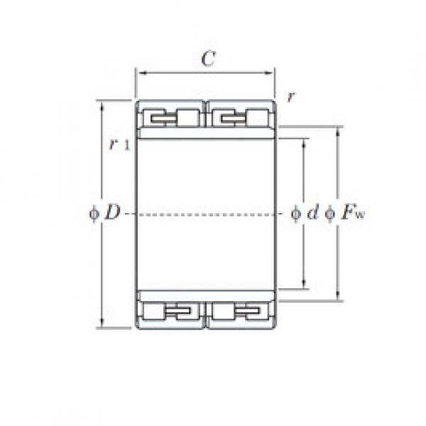 підшипник 34FC25168 KOYO #1 image