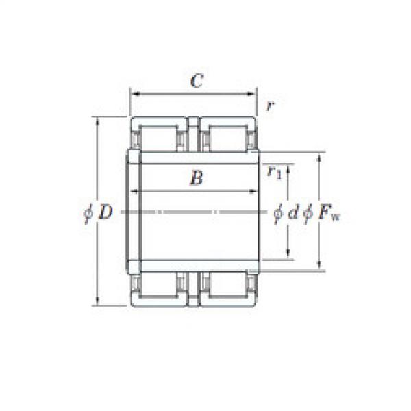 підшипник 2CR110 KOYO #1 image