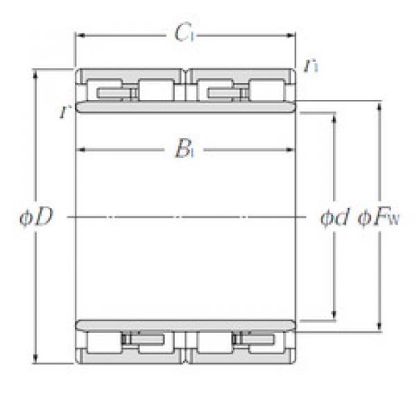 підшипник 4R5805 NTN #1 image