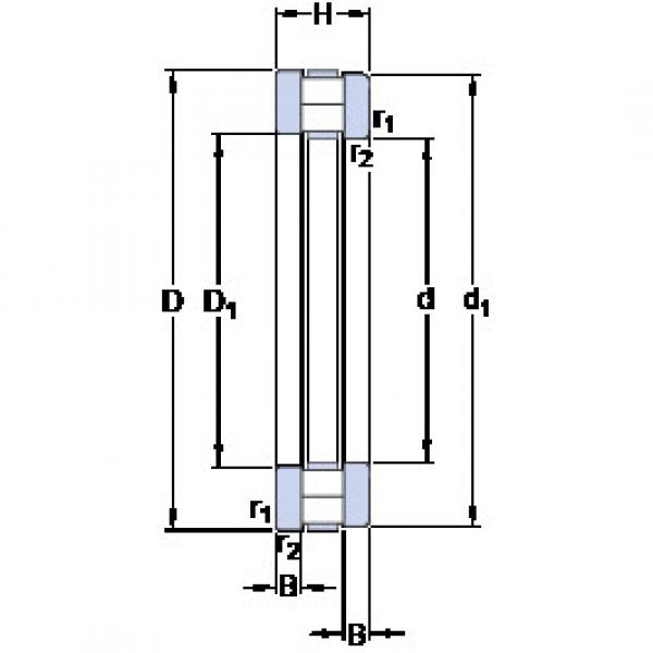 підшипник 89312 TN SKF #1 image