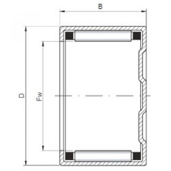 підшипник BK0408 ISO #1 image