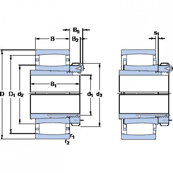 підшипник C 3176 KMB + OH 3176 HE SKF #1 image