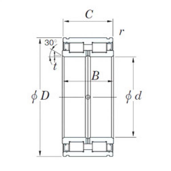 підшипник DC5010N KOYO #1 image