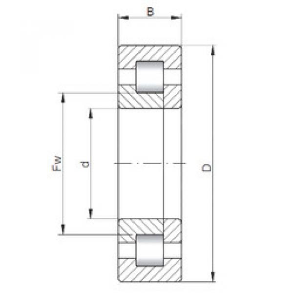 підшипник NUP2216 ISO #1 image