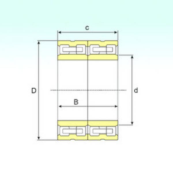 підшипник FCD 3446160 ISB #1 image