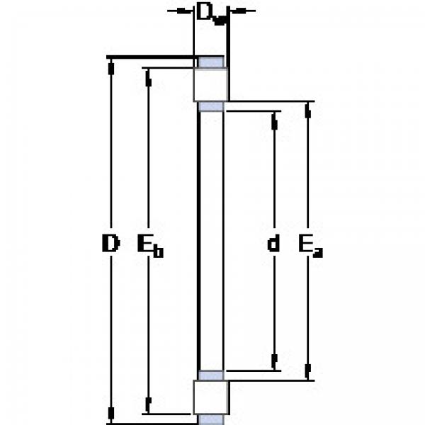 підшипник K 81105 TN SKF #1 image