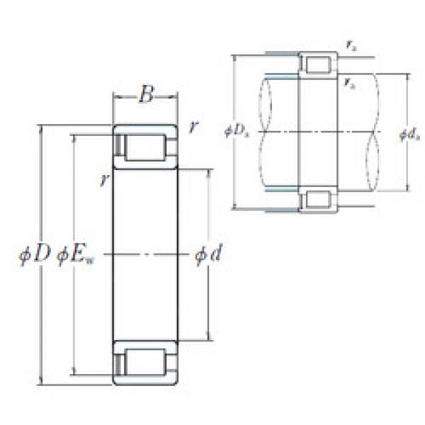 підшипник NCF1860V NSK #1 image