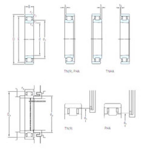 підшипник N 1008 KTNHA/HC5SP SKF #1 image