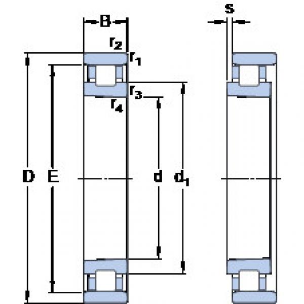 підшипник N 1013 KPHA/SP SKF #1 image