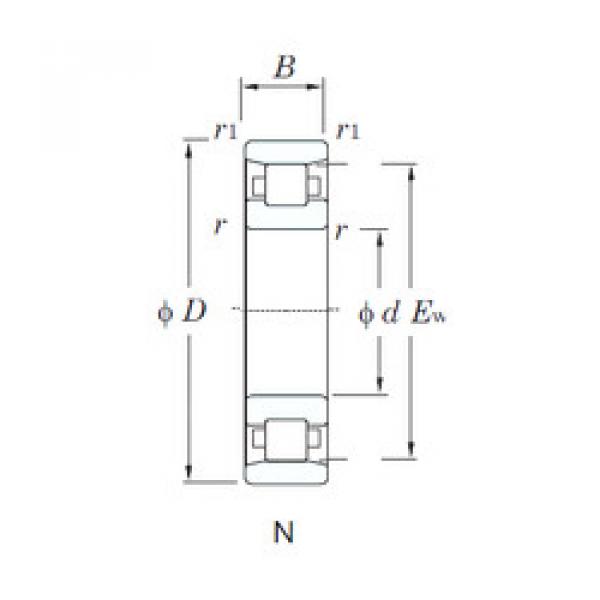 підшипник N214 KOYO #1 image