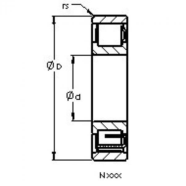 підшипник N306 AST #1 image