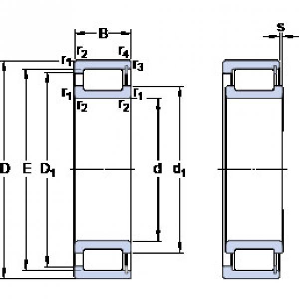 підшипник NCF 2936 CV SKF #1 image