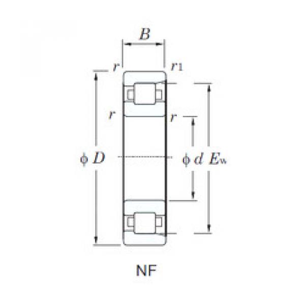 підшипник NF315 KOYO #1 image