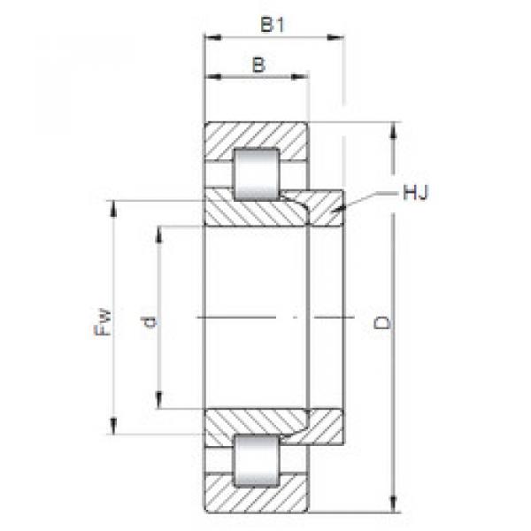 підшипник NH1060 CX #1 image