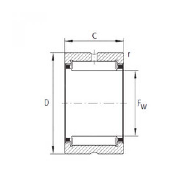 підшипник HL-NK40X68X20-2T#01 NTN #1 image