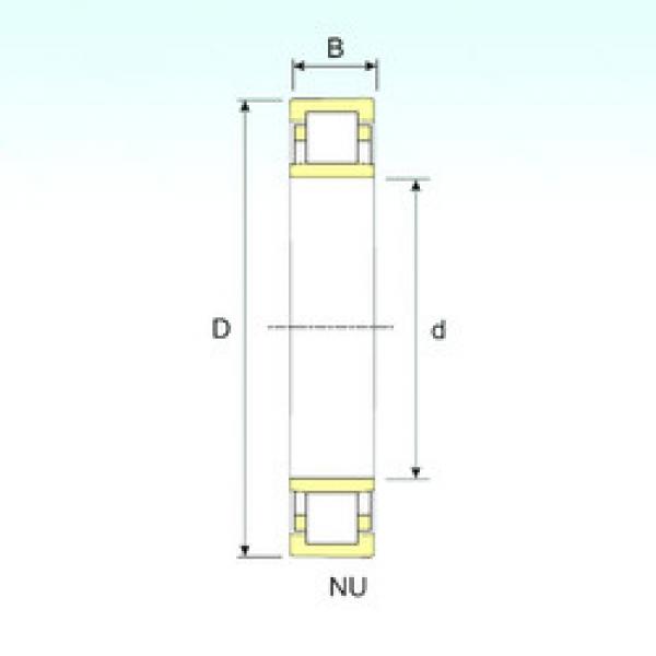 підшипник NU 2209 ISB #1 image