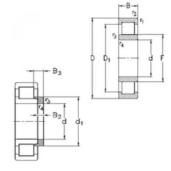 підшипник NU1052-E-M6+HJ1052-E NKE #1 image