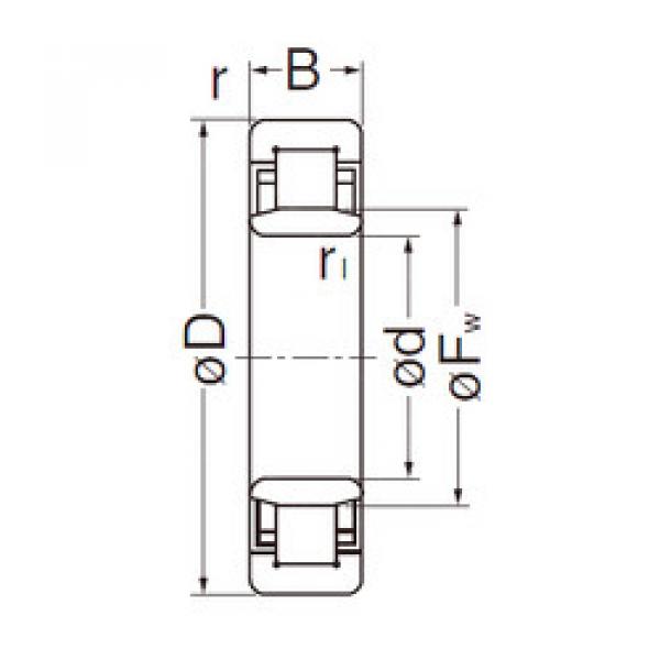 підшипник NU308EG NACHI #1 image