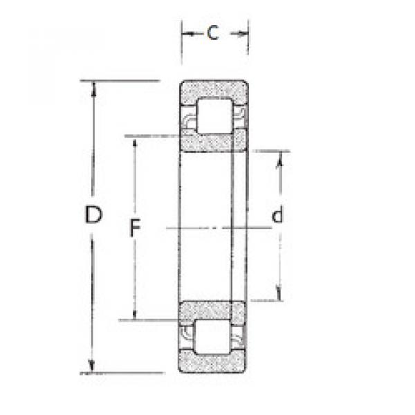 підшипник NUP2319 FBJ #1 image