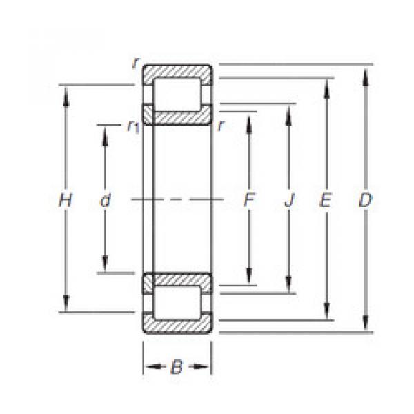 підшипник NUP206E.TVP Timken #1 image