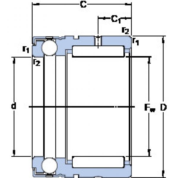 підшипник NX 20 SKF #1 image