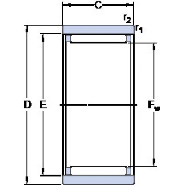 підшипник RNAO 60x78x20 SKF #1 image