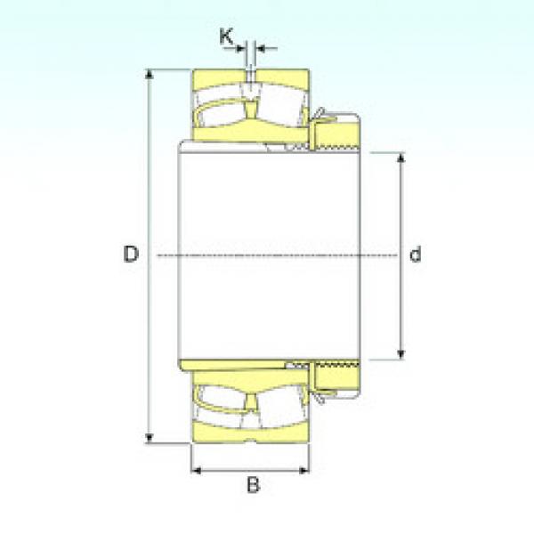 підшипник 21307 EKW33+H307 ISB #1 image