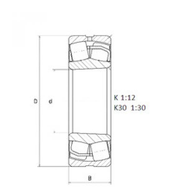 підшипник 22206EMKW33 SNR #1 image