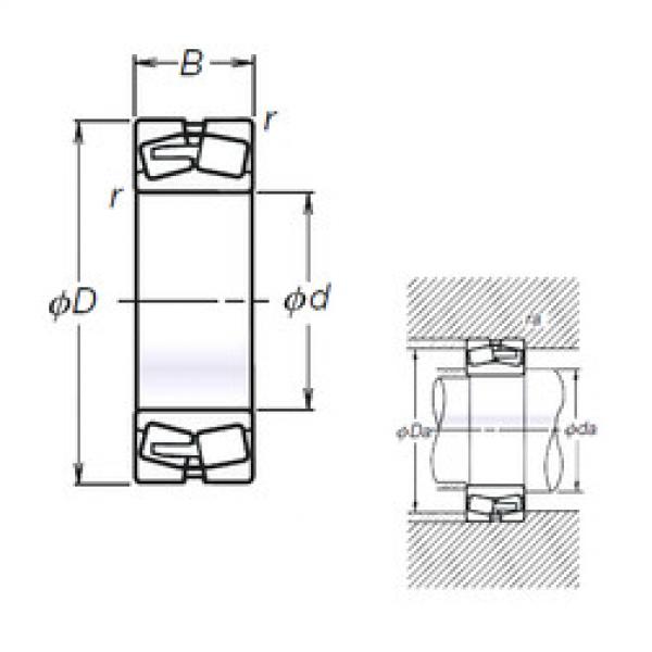 підшипник 22309L12CAM NSK #1 image