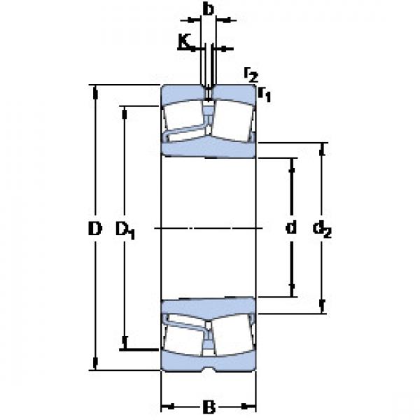 підшипник 21316 EK SKF #1 image