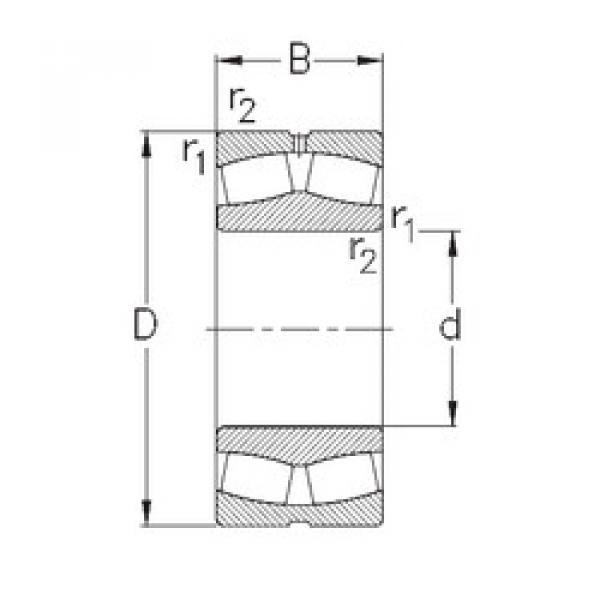 підшипник 230/500-MB-W33 NKE #1 image