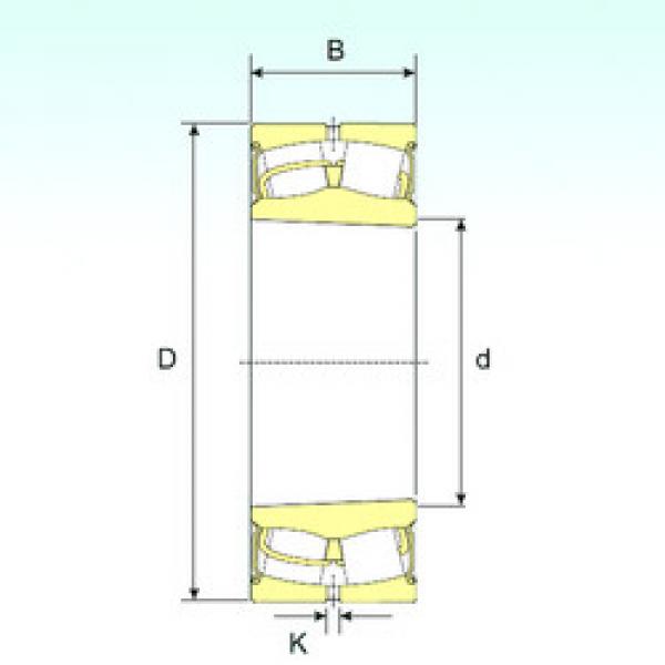 підшипник 22211-2RSK ISB #1 image