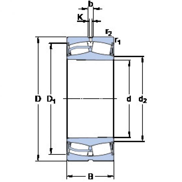 підшипник 22240-2CS5K/VT143 SKF #1 image