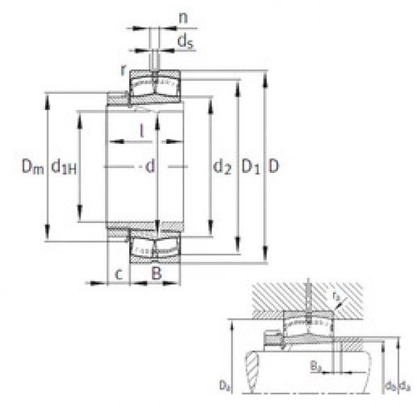 підшипник 22332-K-MB+H2332 FAG #1 image