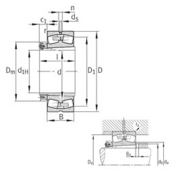 підшипник 230/710-B-K-MB+H30/710 FAG #1 image