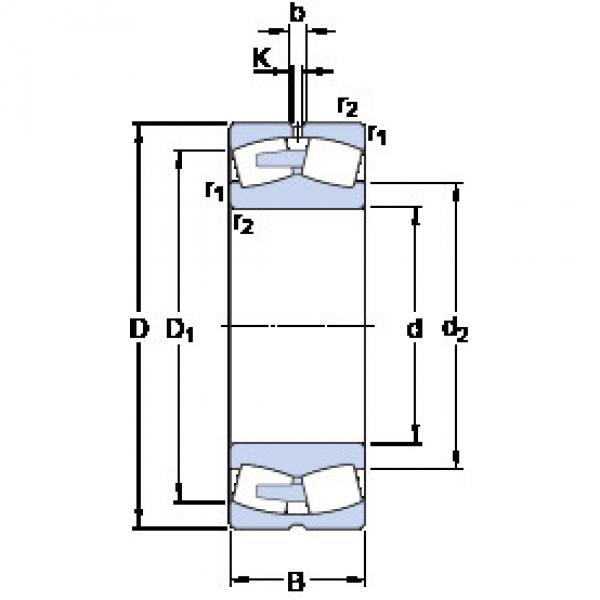 підшипник 230/1000 CAF/W33 SKF #1 image