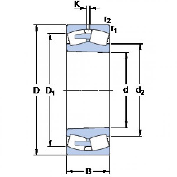 підшипник 238/670 CAKMA/W20 SKF #1 image