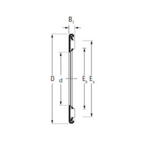 підшипник AX 3,5 80 105 Timken #1 image