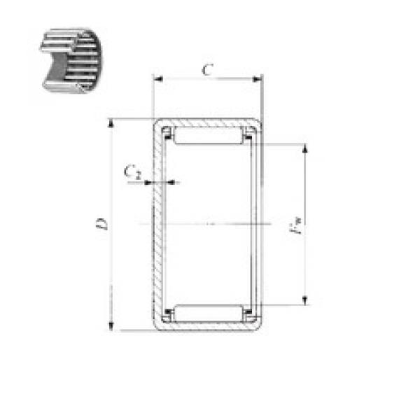 підшипник BAM 3616 IKO #1 image