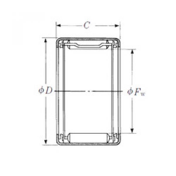 підшипник FJTT-1816 NSK #1 image