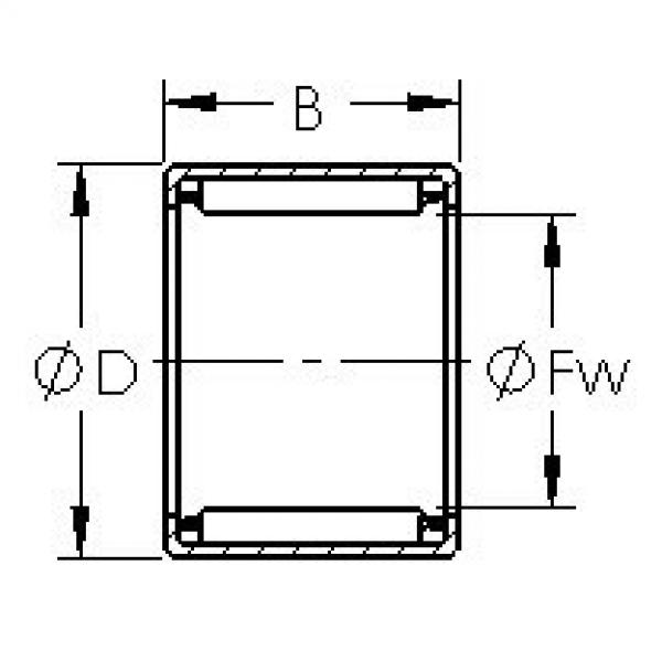 підшипник SCE1110 AST #1 image